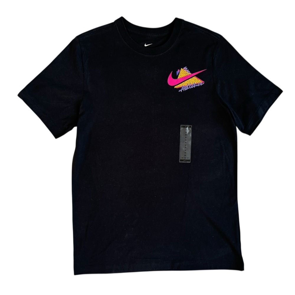 Nike Dri Fit Black Tee with 90s Graphics